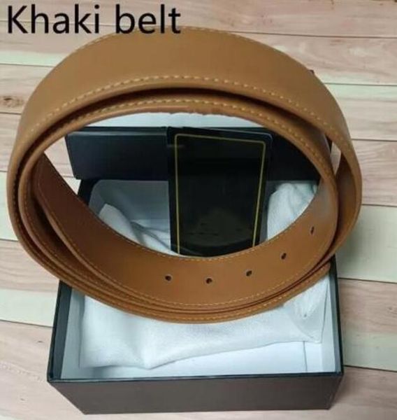 

2022 fashion designer womens belt and men belts wholesale woman sewing leather width2.0 2.8cm 3.4 3.8cm alloy buckle inheriting classic styl, Black;brown