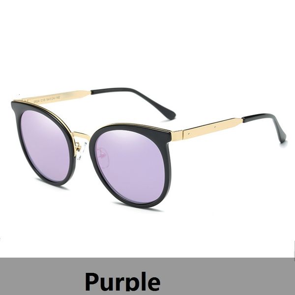 

2021 new oval sunglasses women vintage pilot coating glasses with metal frame sunglass vocation accessories wd2524 tut0, White;black