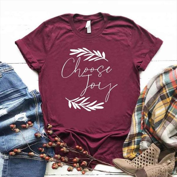 

choose joy women tshirt cotton casual funny t shirt gift for lady yong girl tee drop ship s 743, White