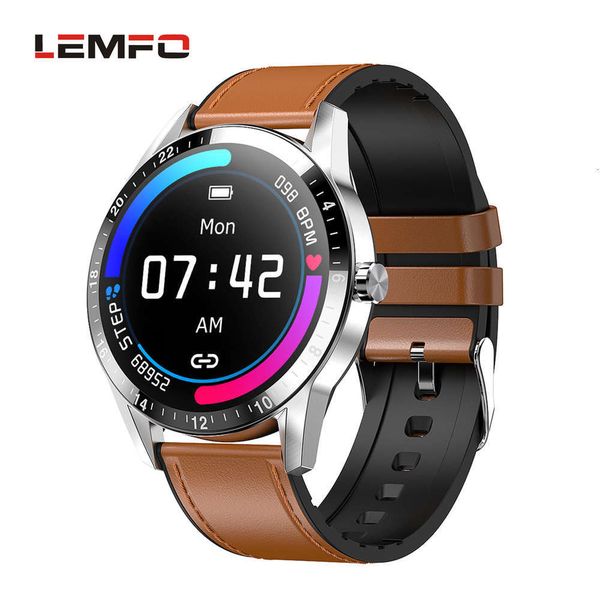 

lemfo g20 smart 1.3 inch circle touch multi-function bluetooth call watch 2020jk