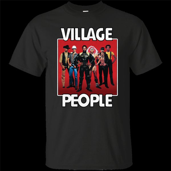 

village people, retro, 1970's, disco, funk, lgbt, dance, music, t-shirt tee shirt round neck vintage sport hooded sweatshirt hoodie