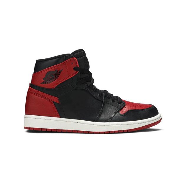 

1 high og banned basketball shoes 1s sneakers 555088 001 version