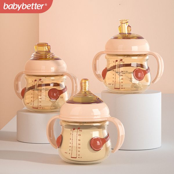 

babybetter 4,0 детская бутылочка с широким ртом и зубами защиты