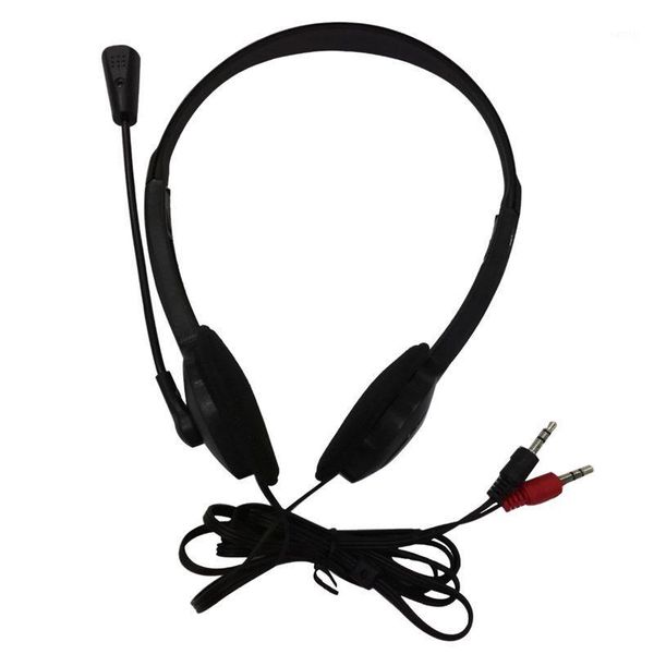 

3.5mm stereo headset earphone headphone with microphone for lap