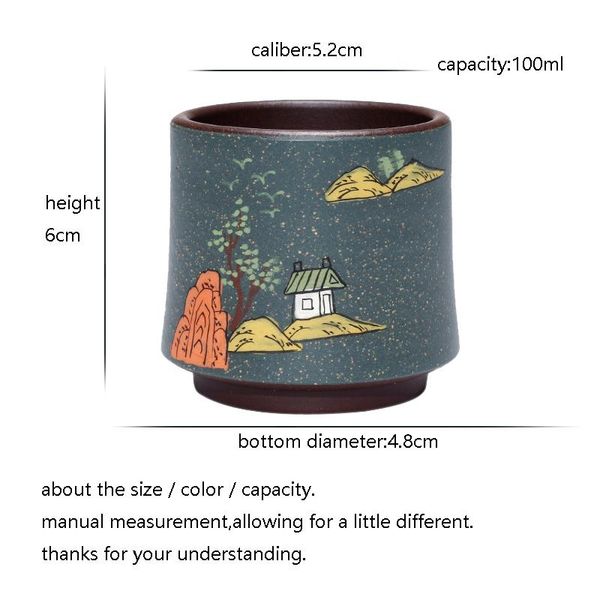 

креативные чашки чая 100 мл ручных фиолетового клей чашка урожай чайная высококлассной кружка кофе кружка китай чайного teaware украшение cr