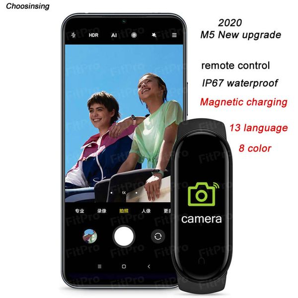 

m5 smart watch with bluetooth, 13 kinds of russian sports wristbands, android, 10 piec, new in 2020