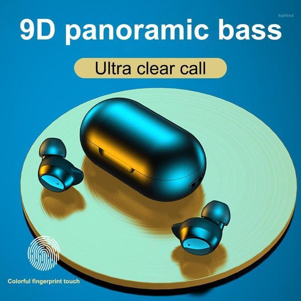 

tws-22 mini wireless bluetooth 5.0 headset in-ear headphones earphone headset1