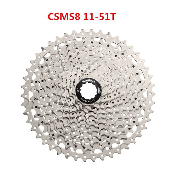 Sunrace 11 velocidade csms8 largamente proporção bicicleta cassete de bicicleta mountain bicicleta freewheel