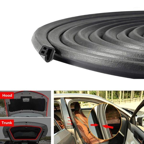 

car cleaning tools 5m l shape door seal strip density styling moulding hood trunk universal rubber strips weatherstrip trim edge1