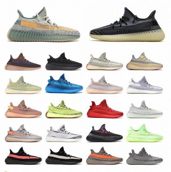 

kanye west men women casual shoes trainers carbon cinder zebra static black yecheil reflective beluga natural outdoor sneakers