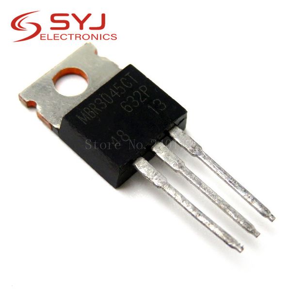 

10pcs / серия mbr3045ct mbr3045c mbr3045 zu-220 30a 45v новый оригинальный в наличии