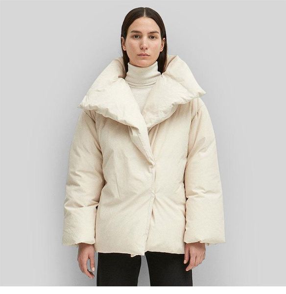 

nordic toteme 2021 winter short down jacket for women, Black