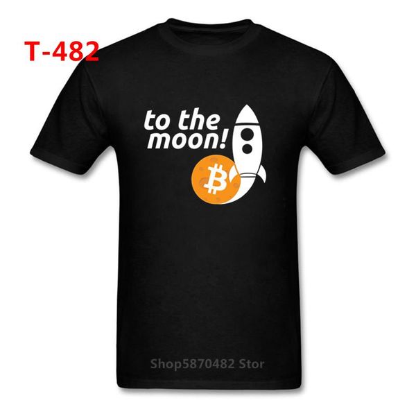 

bitcoin to the moon men's t shirt youth crewneck short sleeve tshirs selling men printing on tee s sport hooded sweatshirt hoodie