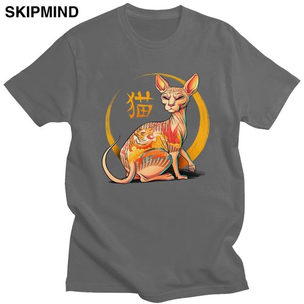 

vintage japan yakuza cat short sleeve dragon gangster video game printed soft fashion gift sport hooded sweatshirt hoodie t shirt