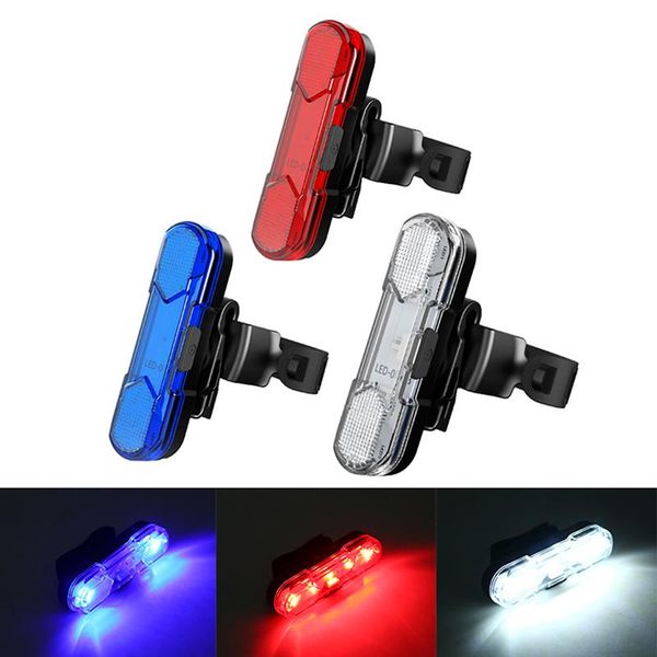 

bike light waterproof rear tail light led usb rechargeable mtb bicycle taillamp safety warning bicycle accessories