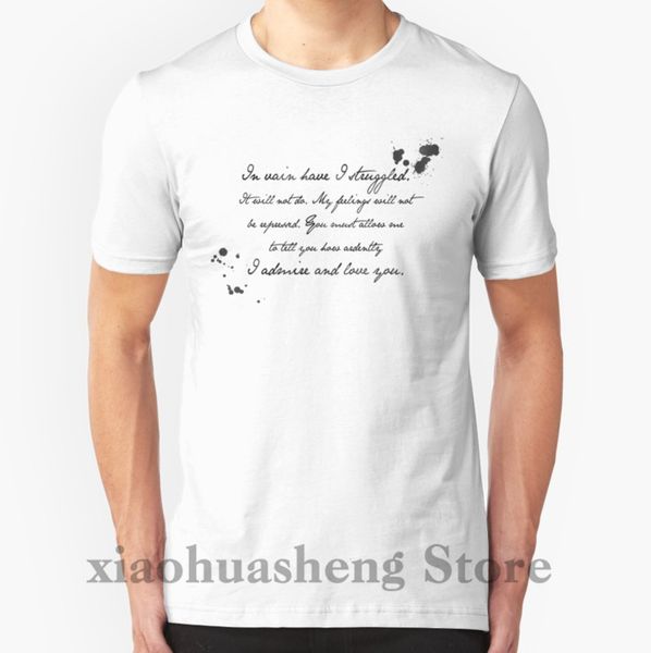 

o neck men t shirt custom printed t shirt mr darcy proposal quote pride and prejudice women tshirt sport hooded sweatshirt hoodie