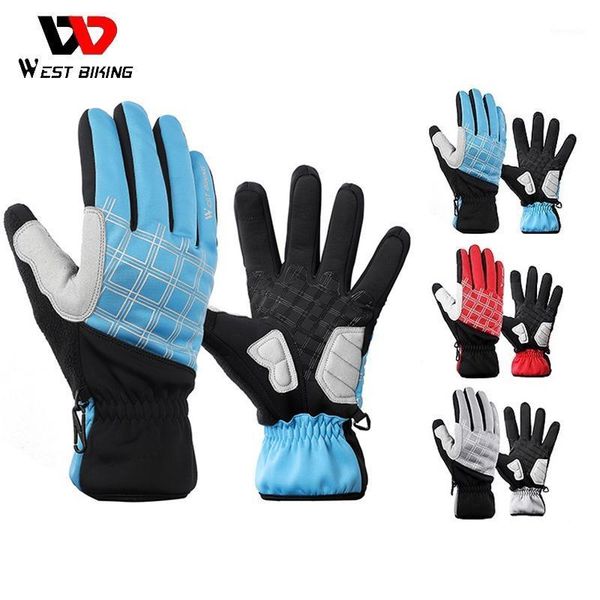 

west biking winter cold-proof ski gloves waterproof cycling warm gloves for touchscreen cold weather windproof anti slip thermal1