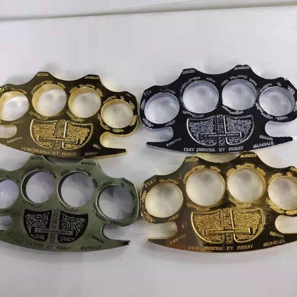 

glass fiber alloy finger tiger four finger self defense weapon hand brace aluminum alloy self defense equipment745