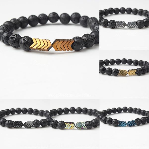 

magnetiteenergy new color magnetvolcanic bracelet braceletmagnetiteenergy stone braceletnew color magnetvolcanic stone bracelet ho, Golden;silver