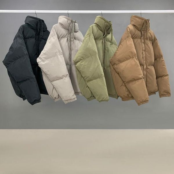 

winter down jacket puffer jacket hooded bomber thick coat men down jackets men women parka winter coat parajumpers parka, Black