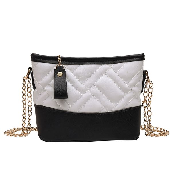 

hbp crossbody bag bucket bag handbags purses new designers bags premium texture fashion popular shoulder bag plaid chain charm