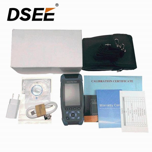 

fiber optic equipment reflectometer 1310 1550nm vfl ols opm event map 24db mini otdr