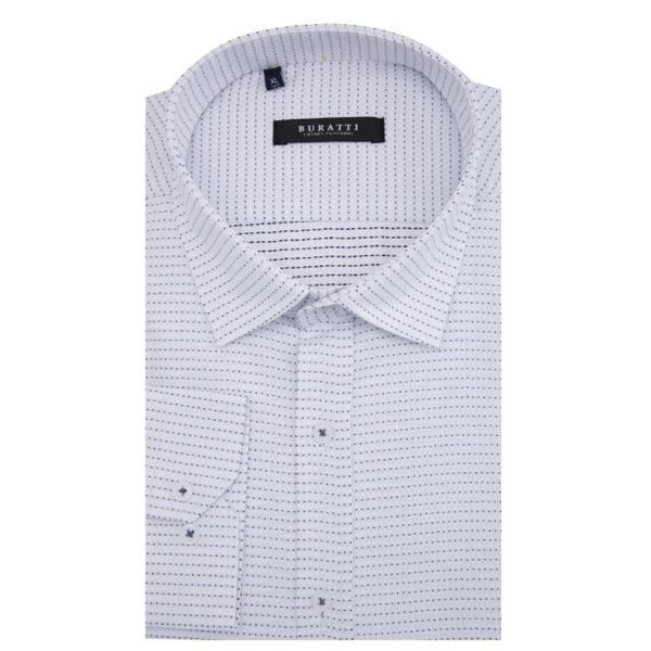 

men's casual shirts buratti long-sleeve shirt male 50112, White;black