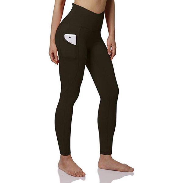 

fitness women leggings push up women high waist pocket workout leggins 2020 fashion casual leggings mujer plus size#j30, Black