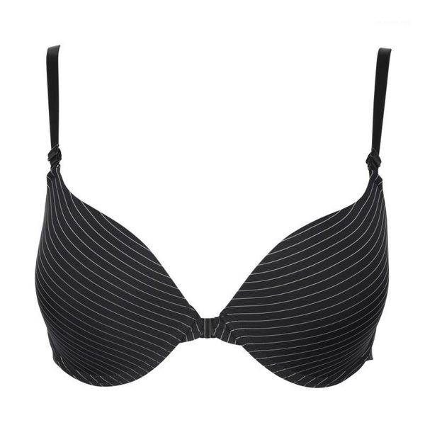 

bras fashion bra spring & summer seamless front closure girls's push up underwear buckle female small chest underwire1, Red;black