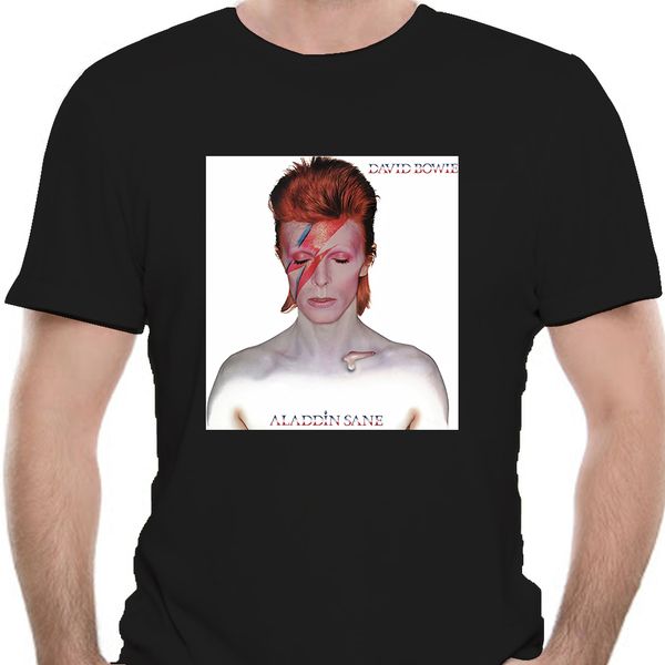 

david bowie men white t-shirt rock tee shirt ziggy stardut vintage loose size ajax funny tee shirt 9261d sport hooded sweatshirt hoodie