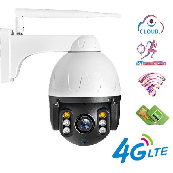 

2mp wireless 4g wifi security camera 1080p hd ir night vision ptz ip camera outdoor home security cctv surveillance cam