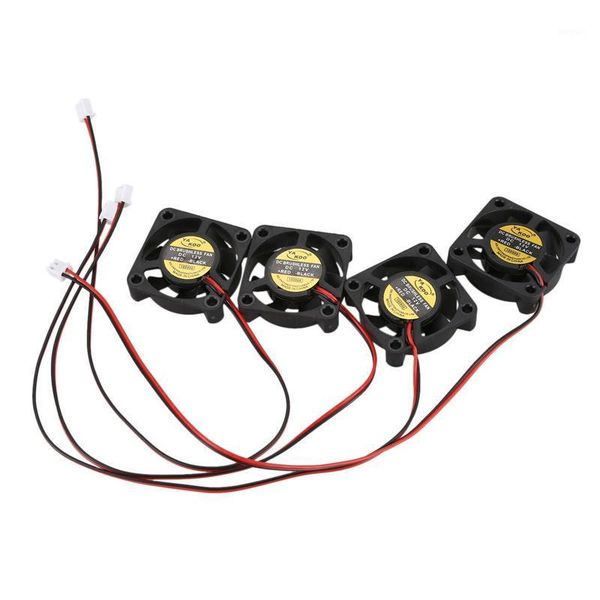 

4pcs dc12v 0.1a 4cm cooling fan for computer case cpu cooler radiator1