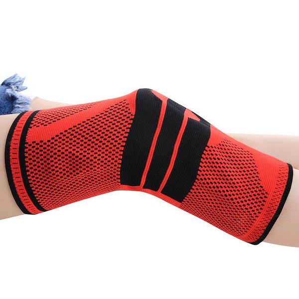 

1pcs наколенники дышащего баскетбола футбол спорт безопасность спортивных наколенники покрытие обучение высокая упругая защита спортсмен, Black;gray