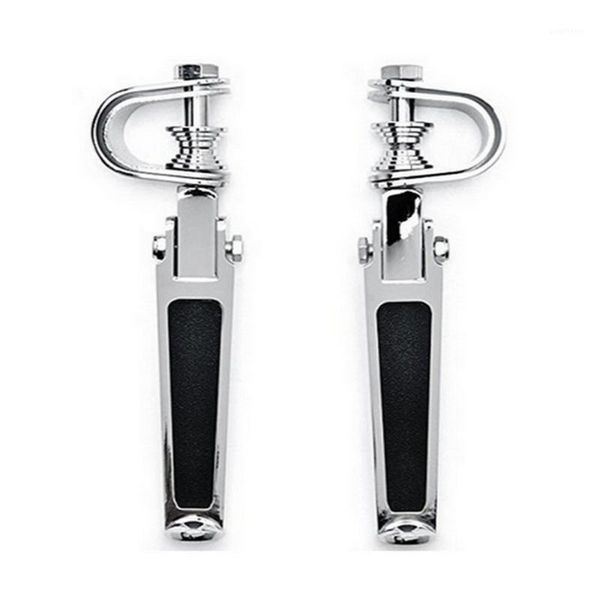 

universal motorcycle foot rest peg fit streetbike highway peg position on 1" & 1-1/4" engine guards (except vrsc)1