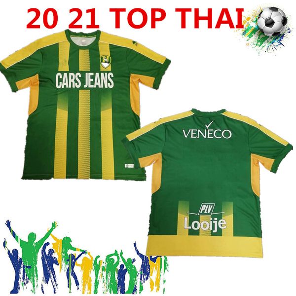 

ado den haag the hague netherlands eredivisie soccer football green t-shirt new summer t-shirt fashion, Black;yellow