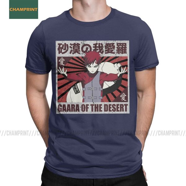 

men's gaara naruto shippuden desert sand sasuke hinata anime vintage short sleeve unique sport hooded sweatshirt hoodie men t shirt