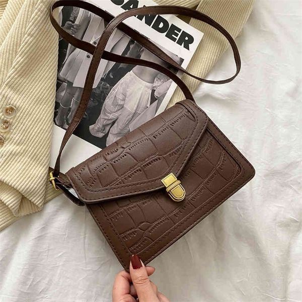 

factory store shop spring and summer frosted small bag female 2022 net red new fashion korean version textured one shoulder messenger square