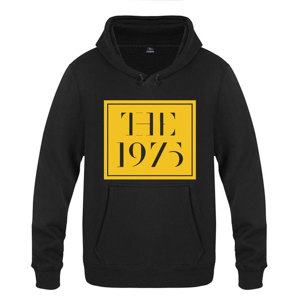 

1975 рок музыка толстовки мужчины 2018 мужская с капюшоном руно пуловер толстовки спорта толстовка с капюшоном толстовка