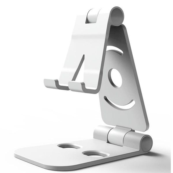 

universal adjustable mobile phone holder for iphone huawei xiaomi samsung plastic phone stand desk tablet folding stand deskwmtjpy