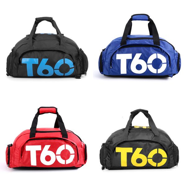 

iksnail travel men sport gym bag women fitness waterproof outdoor separate space for shoes pouch rucksack backpack sac de t60 j1209