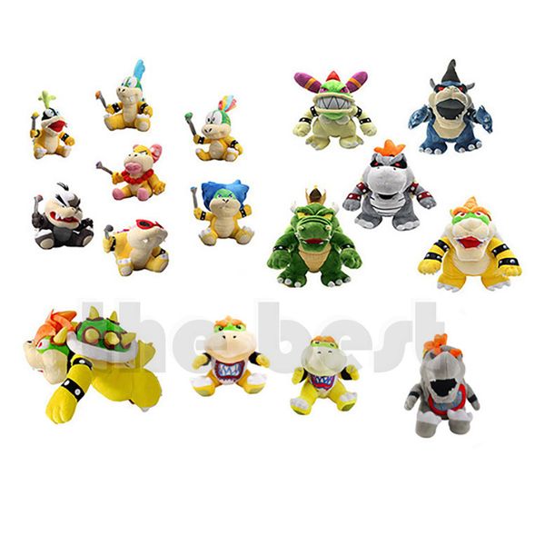 

more style bowser koopa plush toy kids holiday gifts 17-30cm