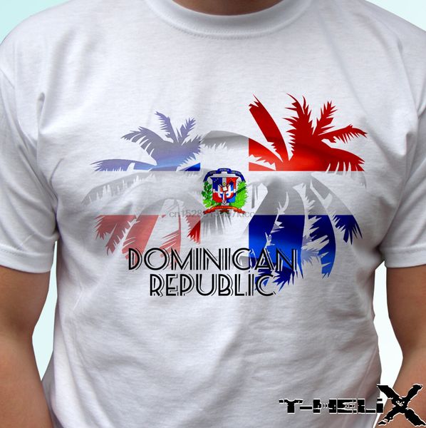 

dominican republic flag white t shirt holiday mens s kids baby fashionable brand 58 printed round sport hooded sweatshirt hoodie