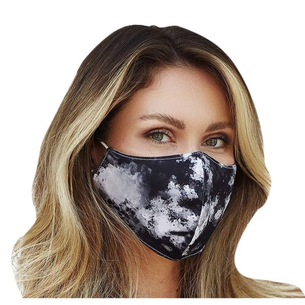 

face 1pc colorful fabric reusable cotton washable mask 3d cloth anti-dust safety fashion designer women men mouth masks