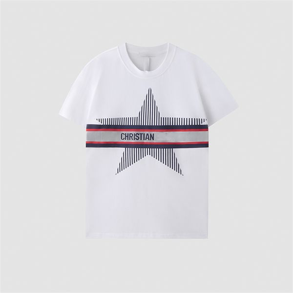 

2022 new summer fashion designer t shirts for men luxury letter embroidery mens women clothing short sleeved shirt womens tee k2, White;black