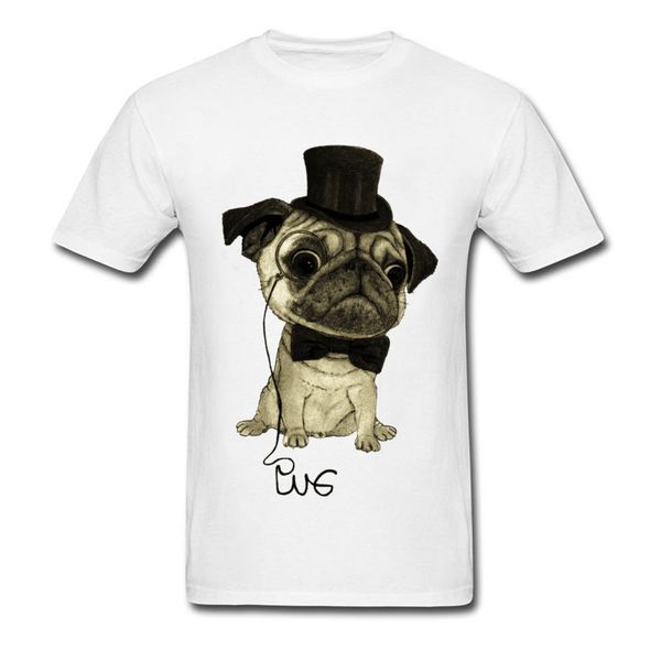

gentle pug 90's men's white t shirt vintage animal painting no fade & tees funny cute bf t shirt sport hooded sweatshirt hoodie