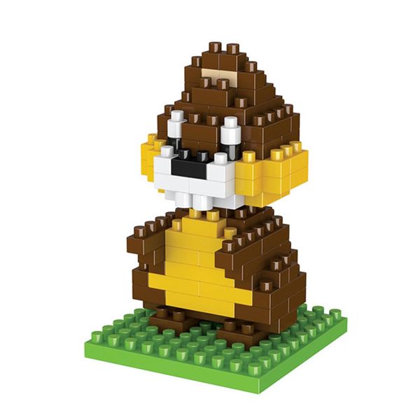 

lbyu diamond mini animal toy bag building blocks snake orangutan dog cat bird animal series for children gifts sqcvjw pingtoy