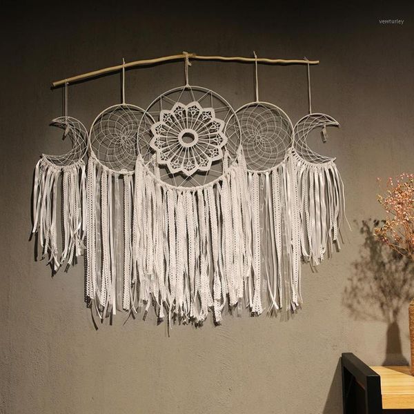 

decorative objects & figurines nordic white dream catcher room decoration nursery decor wedding valentines day gift wall hanging decor1