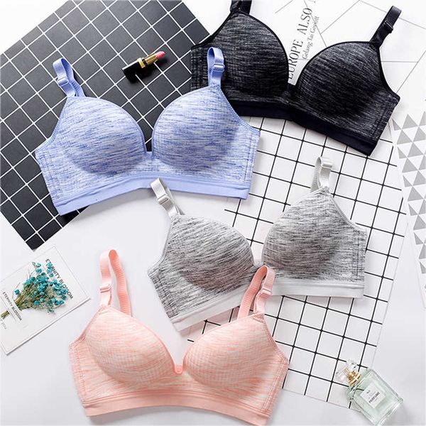 

seamless bras for women push up bra lingerie wireless bralette underwear sports shakeproof brassiere female intimates #f, Red;black