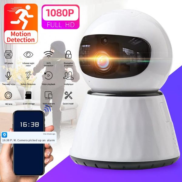 

1080p full hd mini baby monitoring ip camera wifi two way audio night vision wireless video cctv camcorder home security nanny