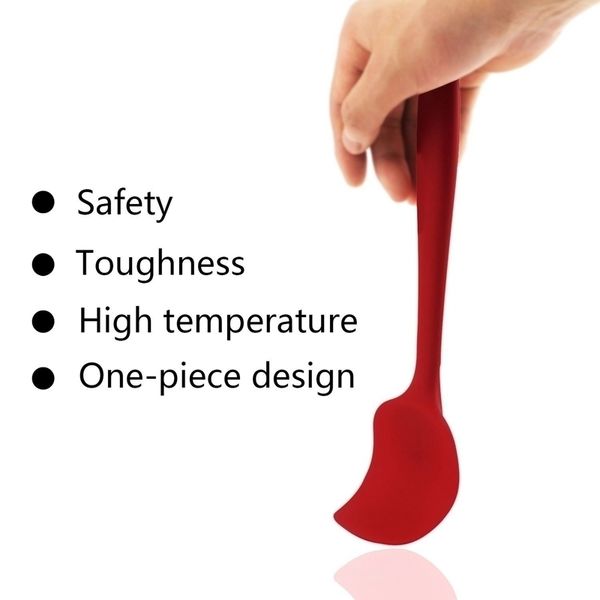 

3pcs silicone set cream cream spatula flat spatulas смешивание теста скребковый смеситель смеситель смеситель кухонный выпечки dhd2675